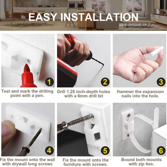 Anti Tipping Straps - Picture 8 of 11